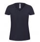 Ladies` V-Neck Slub