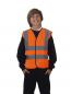 Kids Hi Vis 2 Band & Brace Waistcoat