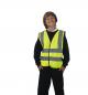 Kids Hi Vis 2 Band & Brace Waistcoat