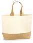 Jute Base Canvas Tote XL